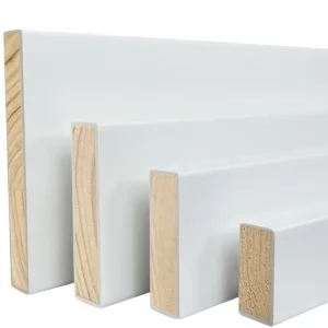 Rubber Wood/Paulownia/Pine/Poplar Solid Wood Finger Jointed Wood Mouldings