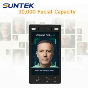 30, 000 User/Face Capacity Suntek Facial Recognition System Door Access Terminal for Airports and High-Traffic Security Zones