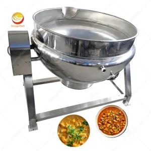 Electric Steam Cook Pot Tilting Boiler Soup Stock Kettle