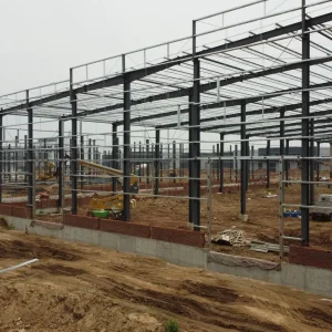 Estrutura de Aço Prefabricada Galvanizada