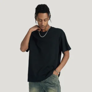 Custom T Shirt Drop Shoulder 100% Cotton 230 GSM Digital Printing Plain Heavyweight Oversized Loose T-Shirt Tshirts Manufacturer