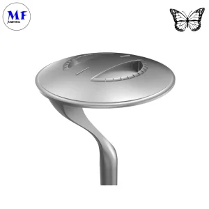 أسعار مباشرة من المصنع 25W 50W 75W 120W ضوء حديقة LED IP65 ضوء مثبت على عمود مقاوم للماء مع مستشعر SPD وخلية ضوئية ضوء مثالي للممرات والطرق الخلفية