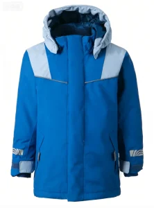 Kids' Multi Color Water Repellent Hooded Parka