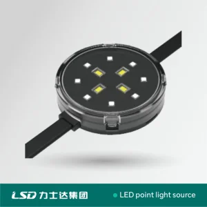 DMX512 LED Pixel Point Light IP67 Waterproof for Architectural Facade Lighting