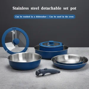 St. Pauli Durable Stainless Steel Cookware Set