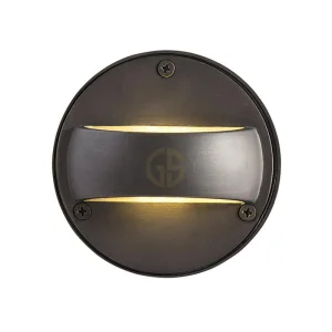 Low Voltage 12V Outdoor IP65 Waterproof Up&amp;down Brass Landscape Light Garden Lawn Light Step Light on Hot Sale