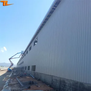 China Construction Industrial Metal Prefab Prefabricated Steel Frame Structure Factory Warehouse Building