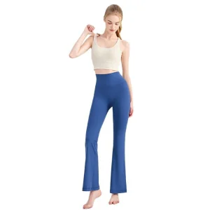 High Waist Slimming Spandex Nylon Yoga Pants