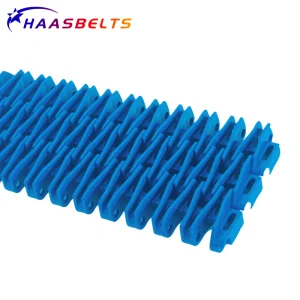 Haasbelts Chains Raised Rib (M2531) Modular Straightrun Linear Transmission Plastic Conveyor Belt