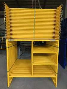 Portable Mobile Frame Scaffolding System for Safe Construction Projects