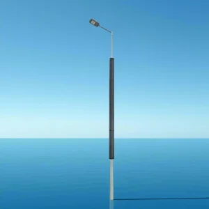 Durable High Lumen Solar Pole Street Lamp