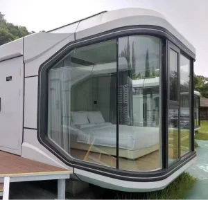 Experienced Team Eco-Friendly Modular Space Capsules House for Camping Resorts