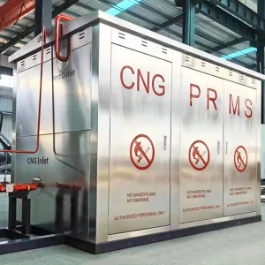 4000scm 2000scm Kimary or Fisher Regulator CNG Prms Pressure Regulating and Metering System Skid Pru for CNG Station