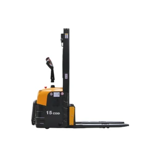 Standing Operation 1.5ton Relilift Lead Acid Portable Electric Pallet Stacker Price