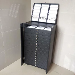 Portable Eyewear Display suitcase