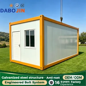 A-Frame Prefab Cabin Modular Tiny House for Forest Tourism and Mountain Resort