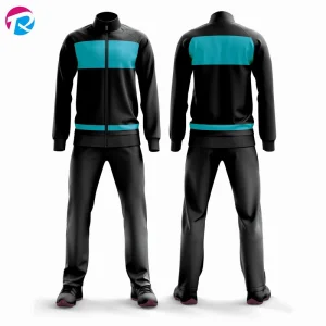 Custom Men's Activewear Full Zip Warm Tracksuit 2 Piece Sports Sets Casual Sweatsuit Training Jogging Wear