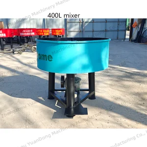 Concrete Pan Mixer Machine