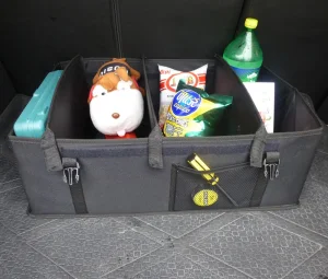 Amazon Hot Selling Folding Car Storage Box Multi-Color Car Boot Trunk Organizer