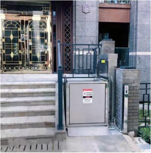 Vertical Hydraulic Driven Disabled Home Wheelchair Lift