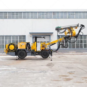 China Factory Hydraulic Bolting Jumbo Tunneling Machine Underground Drill Rig for Mining Shaft Motor As Core Component