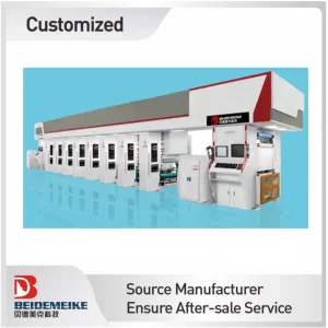 Automatic Gravure Printing Equipment for Sachet with Cold Stamping Unit