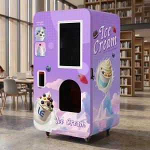 Soft Ice Cream Vending Machine for Hotels and Catering with Cashless Payment