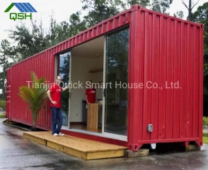 Casas de contenedores de envío prefabricados
