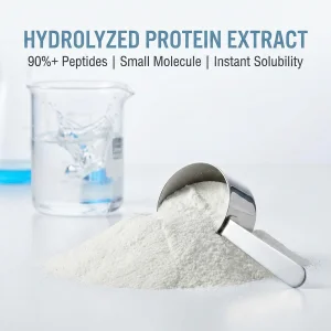 Natural Herbal Extract Hydrolyzed Protein Small Molecular Peptides High Bioavailability Nutritional Fortifier Water-Soluble