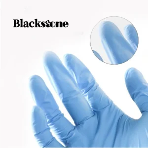 Disposable Medical Surgical Blue Nitrile Latex Free Powder Free Examination Gloves