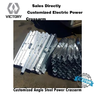 Durable Hot-DIP Galvanized Steel Angle Iron Cross Arm Support