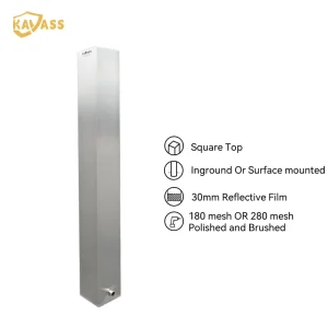 OEM KAVASS Stainless Steel Square Bollard