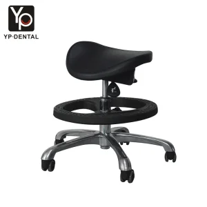 High Quality New Fashion Dental Stool with Wheels Saddle Chair