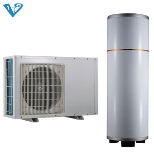 Split Type Heat Pump with Evi Scroll Compressor, Filed with R417A