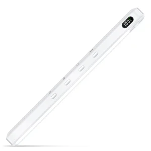 Motion Sensor Cabinet Light ,USB-CRechargeable, Button Control for Kitchen, Bathroom, Closet, Indoor Use