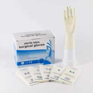 Premium Disposable Latex Medical Examination Gloves - Powder-Free Medical Safety Disposable Latex Surgical Latex Gloves Surgical Gloves Disposable Vinyl Glove