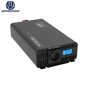 LCD Display DC AC Inverters 12V 24V 48V DC to 110V 220V AC Pure Sine Wave Power Inverter 1500W