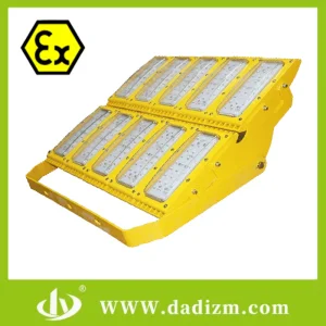 Iluminación LED a prueba de explosiones ATEX Luz de emergencia Proyector Zona 1 Zona 2 Iluminación para áreas peligrosas en minería de carbón Seguridad industrial IP66 Bfc8600A 30W~500W