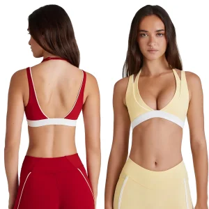 New Hot Wholesale Women's Yoga Set Workout Outfit Patchwork Sleeveless Push up Sports Bra High Elastic Gym Pants Fitness Wear