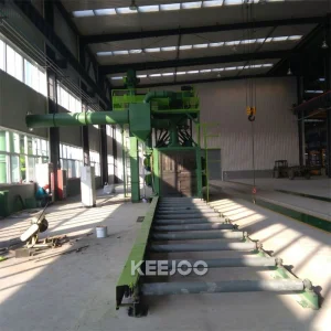 Wheel Blast Roller Conveyor