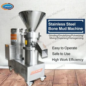 Moedor Industrial de Alimentos para Pasta de Amendoim e Carne