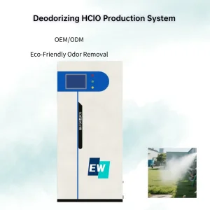 500L 100ppm Fabricante Unidade de Desodorização Móvel Hocl Gerador de Ácido Hipocloroso