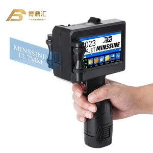Multi Languages Date Batch Number Portable Inkjet Printer Handheld Coding Printing Machine