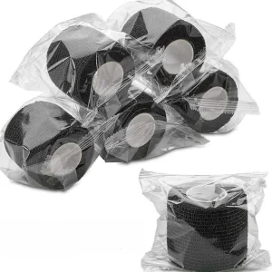 2" Wide X 5 Yards Tattoo Grip Tape Non-Woven Self-Adherent Cohesive Bandage for Tattoo Medical Use, Sports