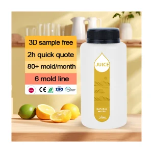 240 Ml Disposable Drink PP Empty Juice Beverage Plastic Bottle