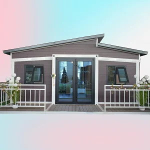 Modern Mobile Living Unit with Full Kitchen and Bath