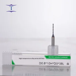 TIANYU Carbide Drill Bit 0.04~0.73 Tungsten Metric Short Length for High Temperature Durable Stainless Steel Heat-Resistant