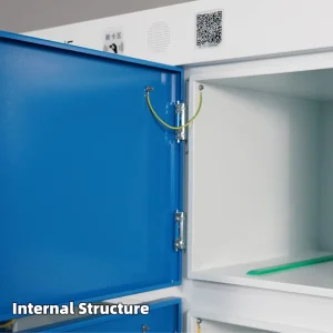 Safe, Efficient Charging for E-Bikes &amp; Scooters 8-Port Multi-Device Charging Cabinet