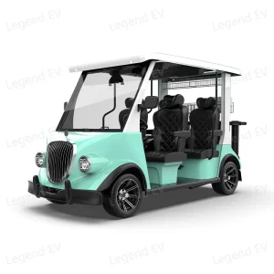 New Luxurious Customized Autopilot 4 Forward Facing Golf Car 48V Lithium Electric Lsv Road Legal Golf Cart