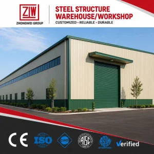 ZW Modern Prefabricated Steel Warehouse